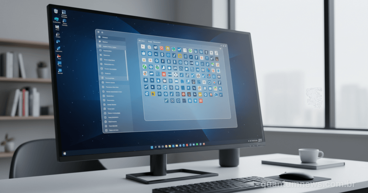 Windows 11 permite redimensionar Menu Iniciar e mover barra de tarefas