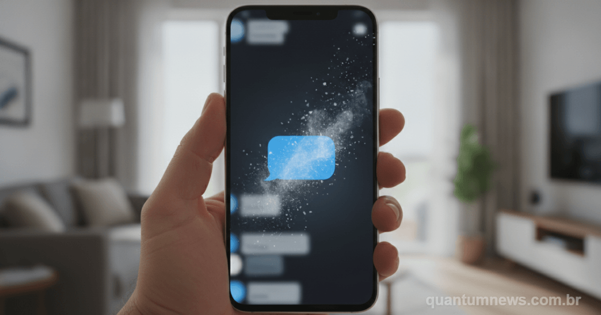 WhatsApp testa mensagens de texto que somem após a primeira leitura